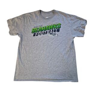 Seattle Seahawks Gray Short Sleeve T-Shirt